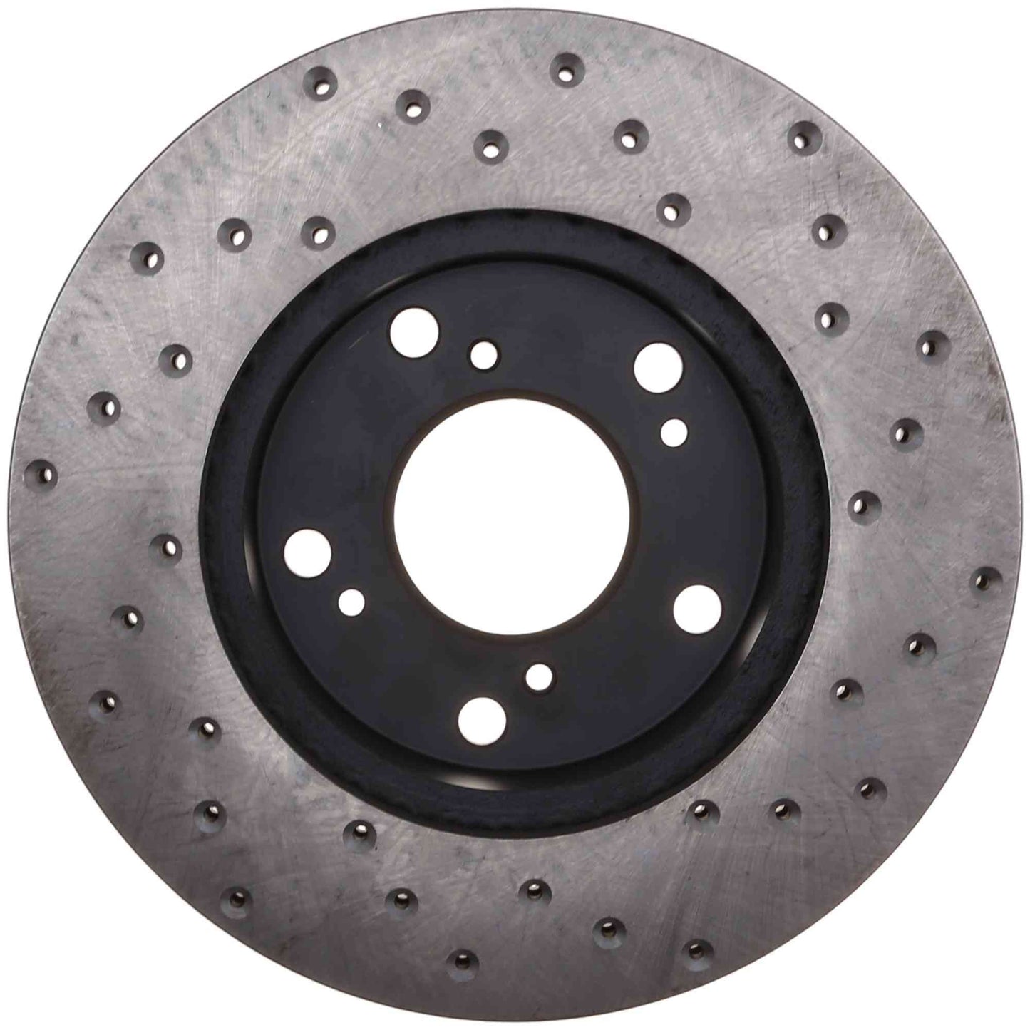 StopTech Sport Cryo Cross Drilled Brake Rotor; Rear Left