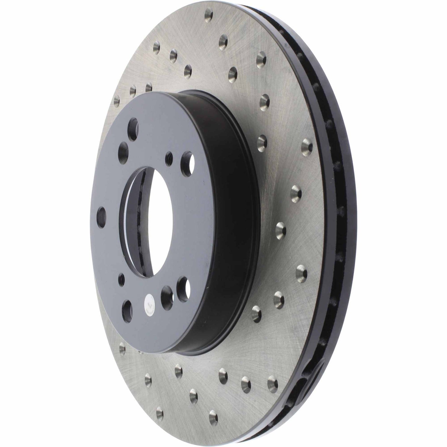 StopTech Sport Cryo Cross Drilled Brake Rotor; Rear Right