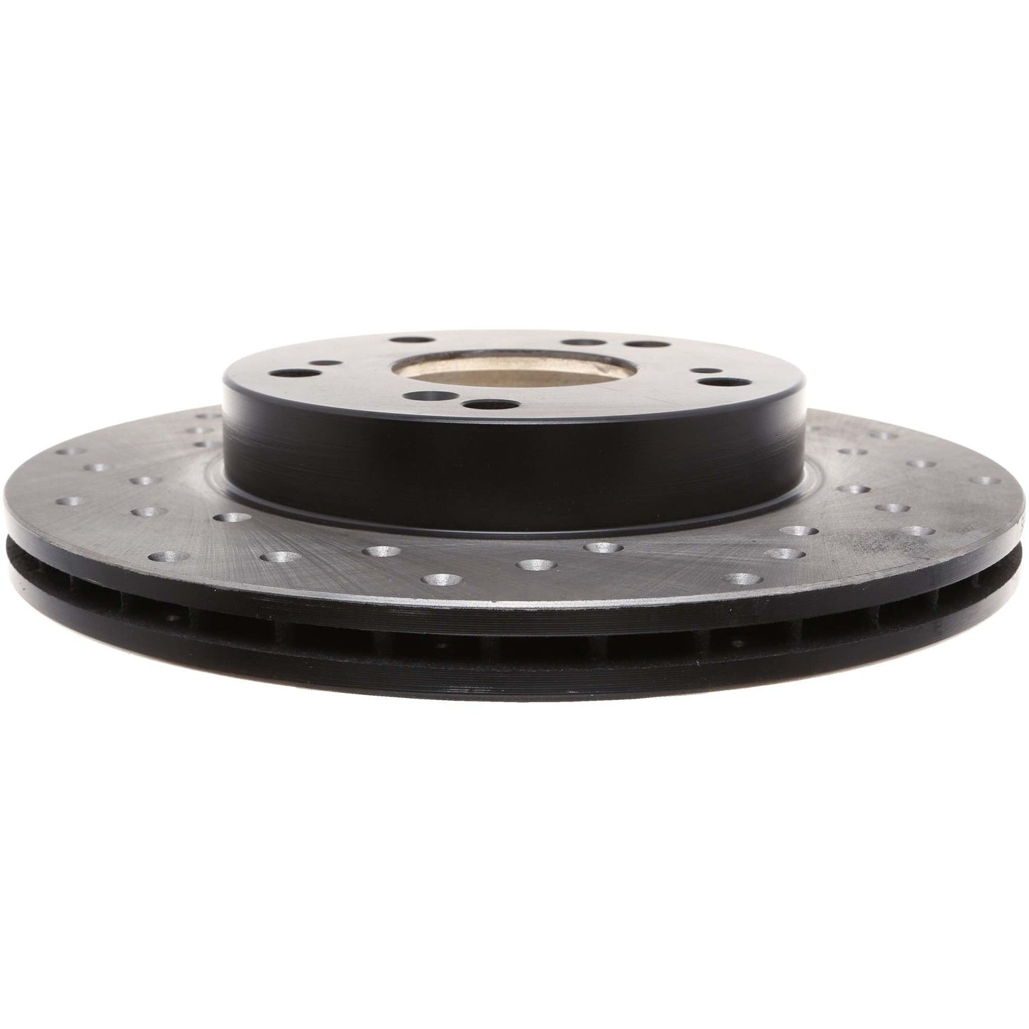 StopTech Sport Cryo Cross Drilled Brake Rotor; Front Left