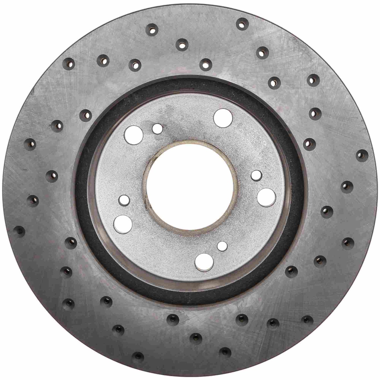 StopTech Sport Cryo Cross Drilled Brake Rotor; Front Left