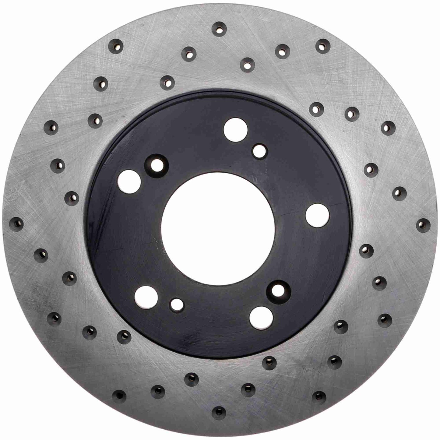 StopTech Sport Cryo Cross Drilled Brake Rotor; Front Left