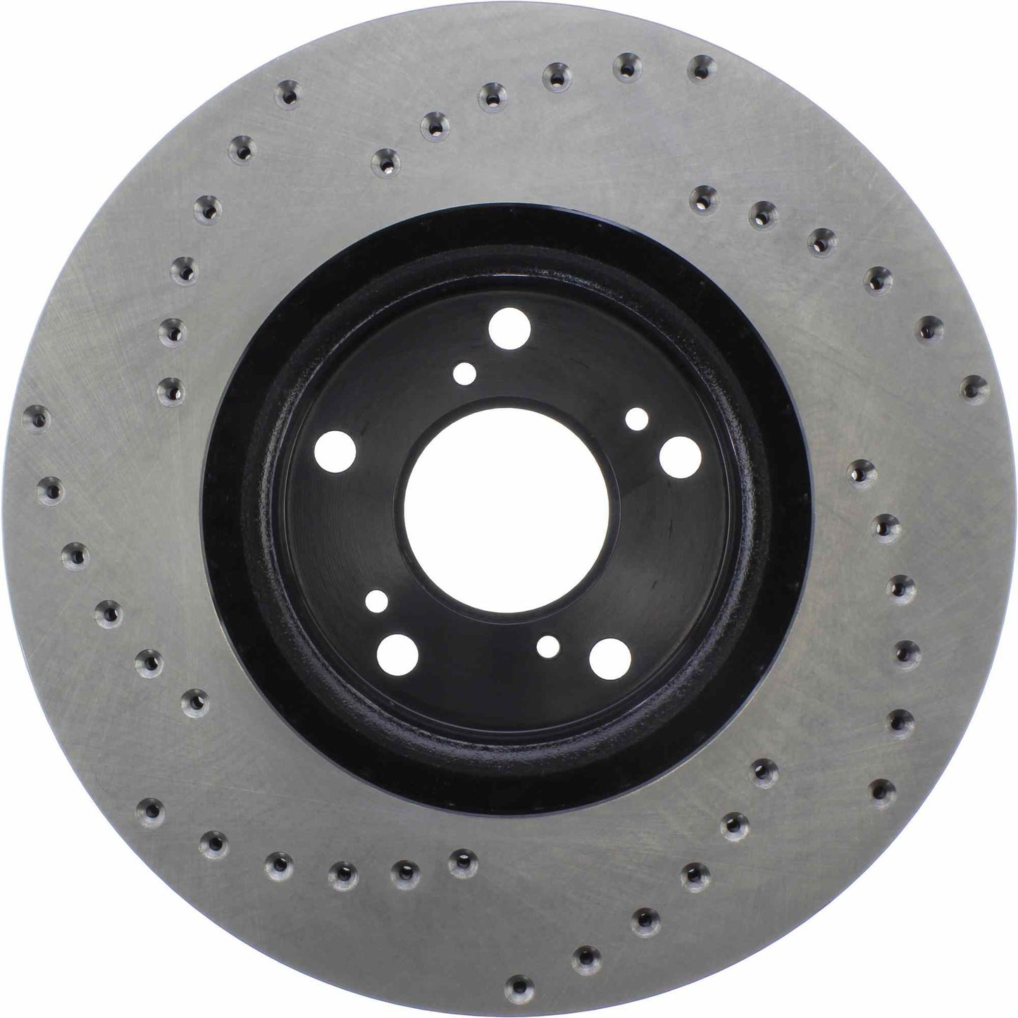 StopTech Sport Cryo Cross Drilled Brake Rotor; Front Right