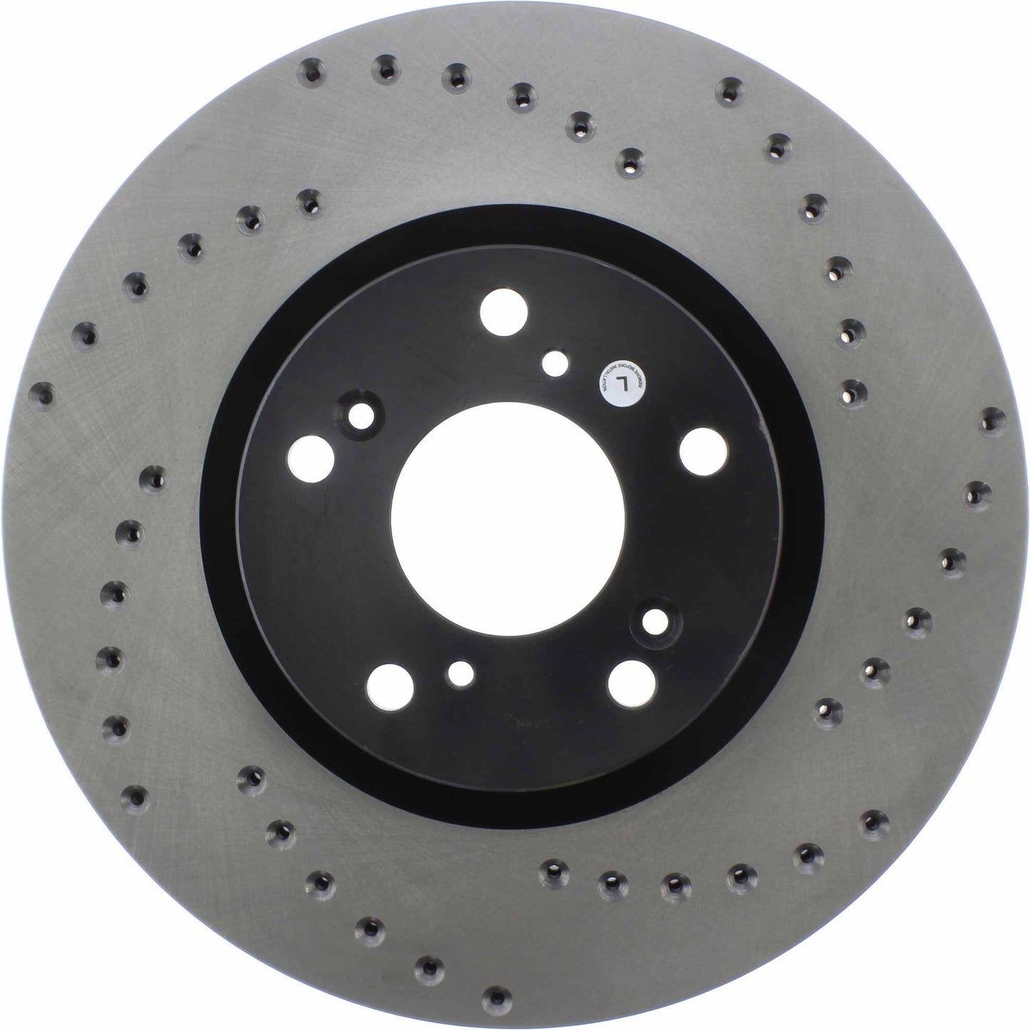 StopTech Sport Cryo Cross Drilled Brake Rotor; Front Right