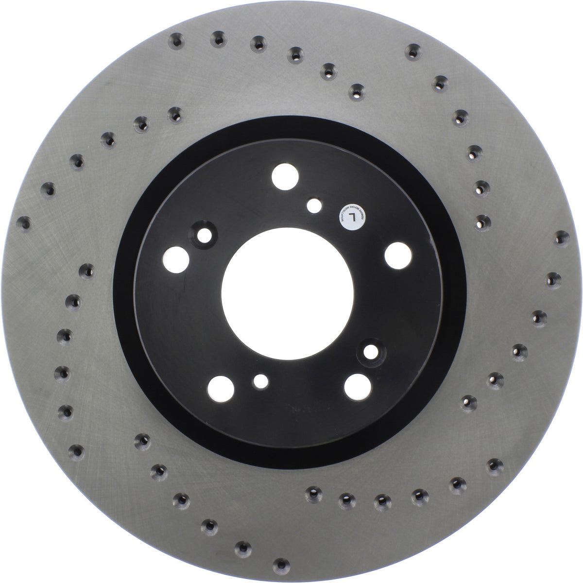 StopTech Sport Cryo Cross Drilled Brake Rotor; Front Right