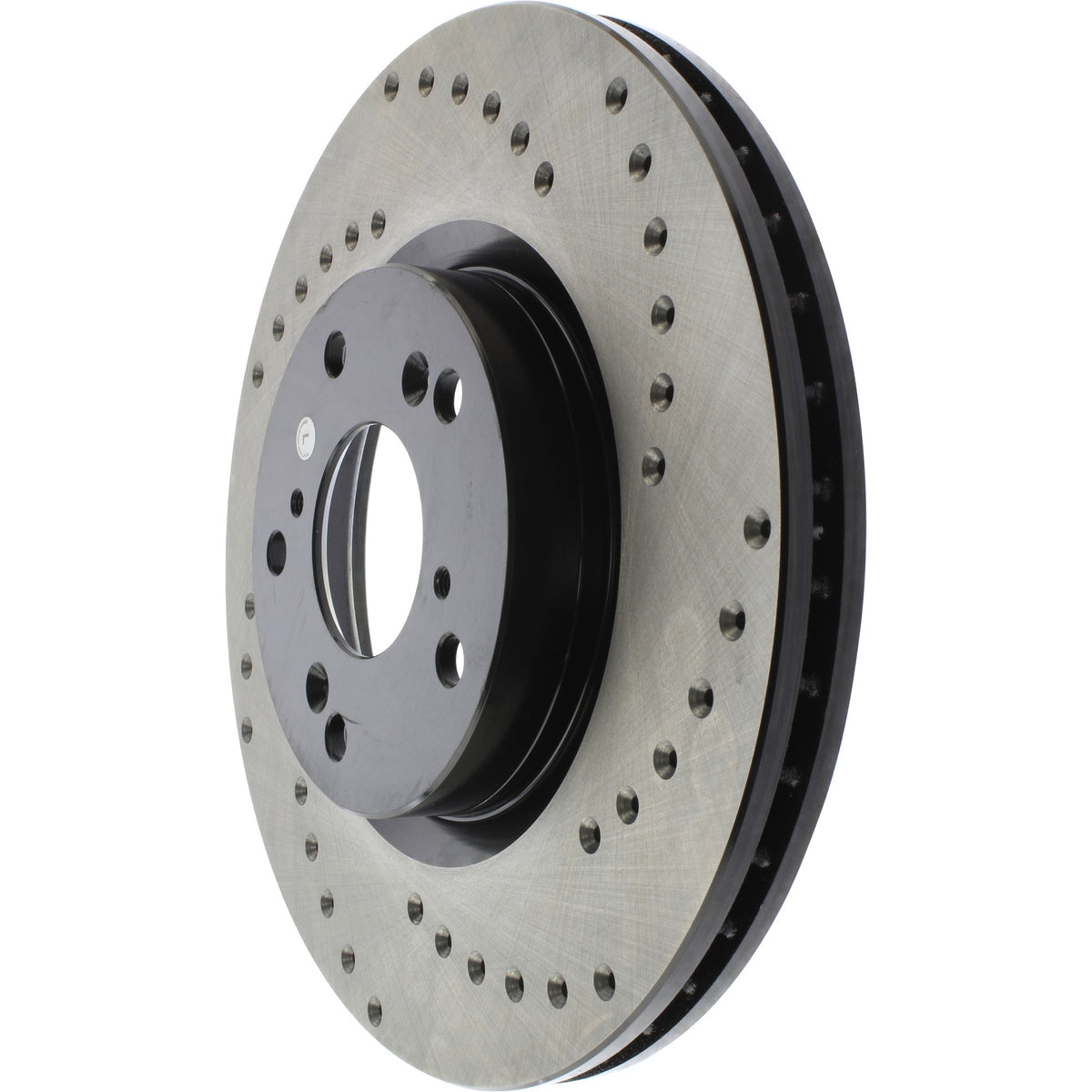 StopTech Sport Cryo Cross Drilled Brake Rotor; Front Right