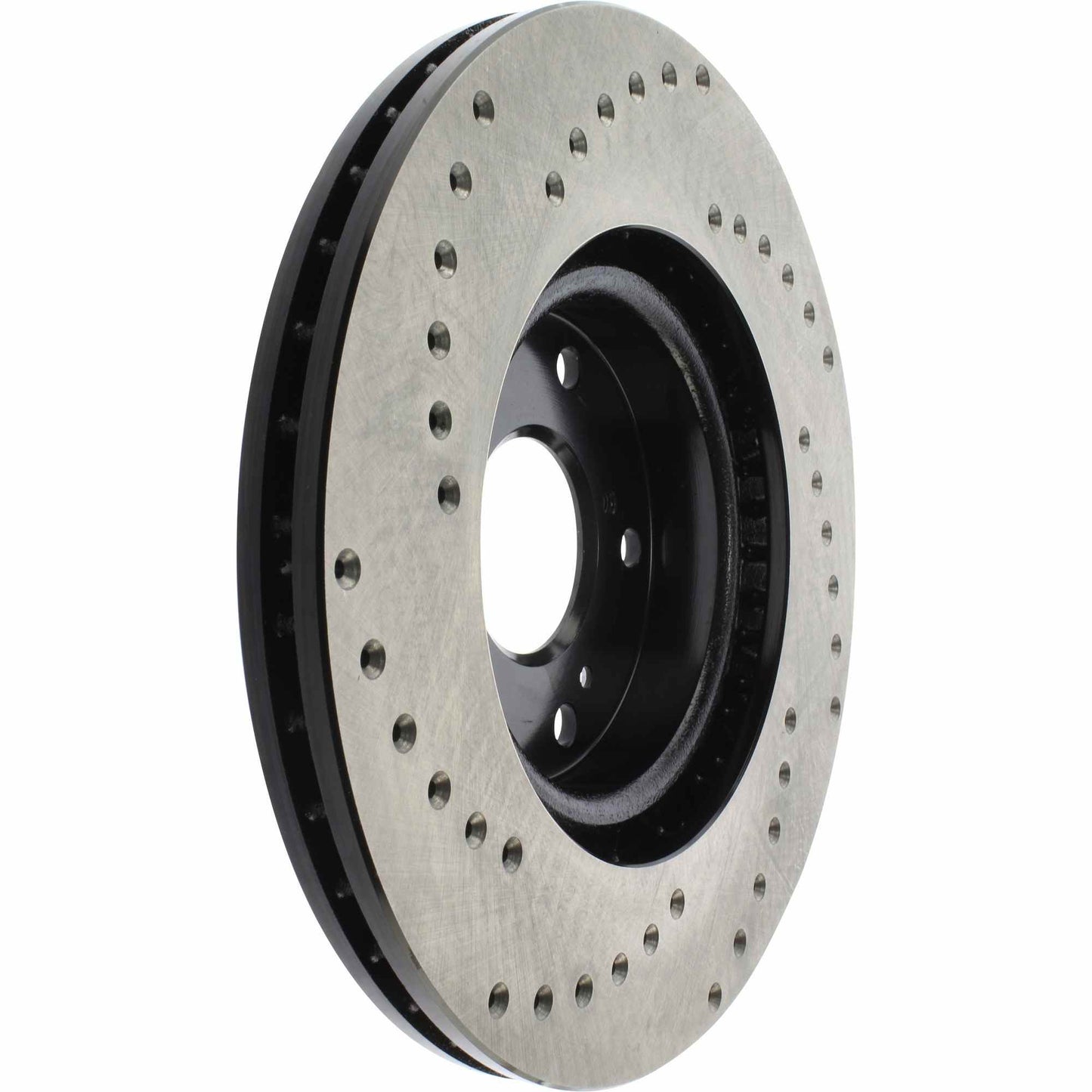 StopTech Sport Cryo Cross Drilled Brake Rotor; Front Right