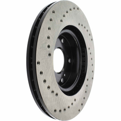 StopTech Sport Cryo Cross Drilled Brake Rotor; Front Right