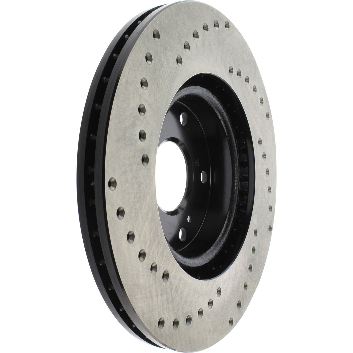 StopTech Sport Cryo Cross Drilled Brake Rotor; Front Right