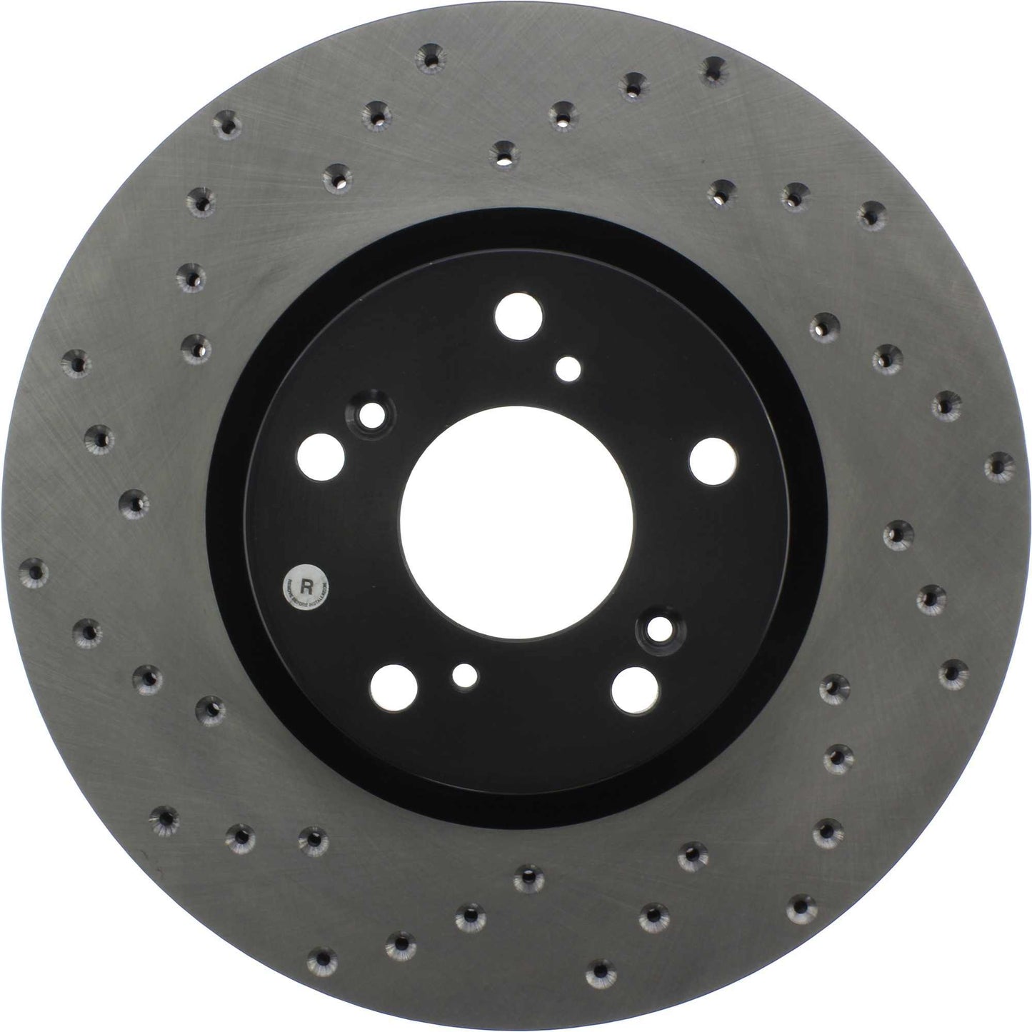 StopTech Sport Cryo Cross Drilled Brake Rotor; Front Left