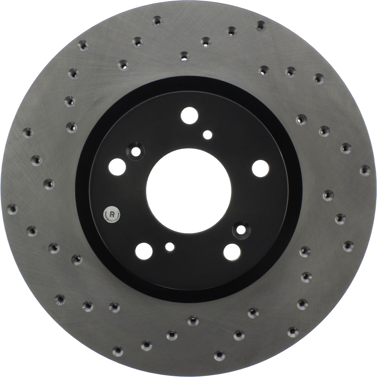 StopTech Sport Cryo Cross Drilled Brake Rotor; Front Left