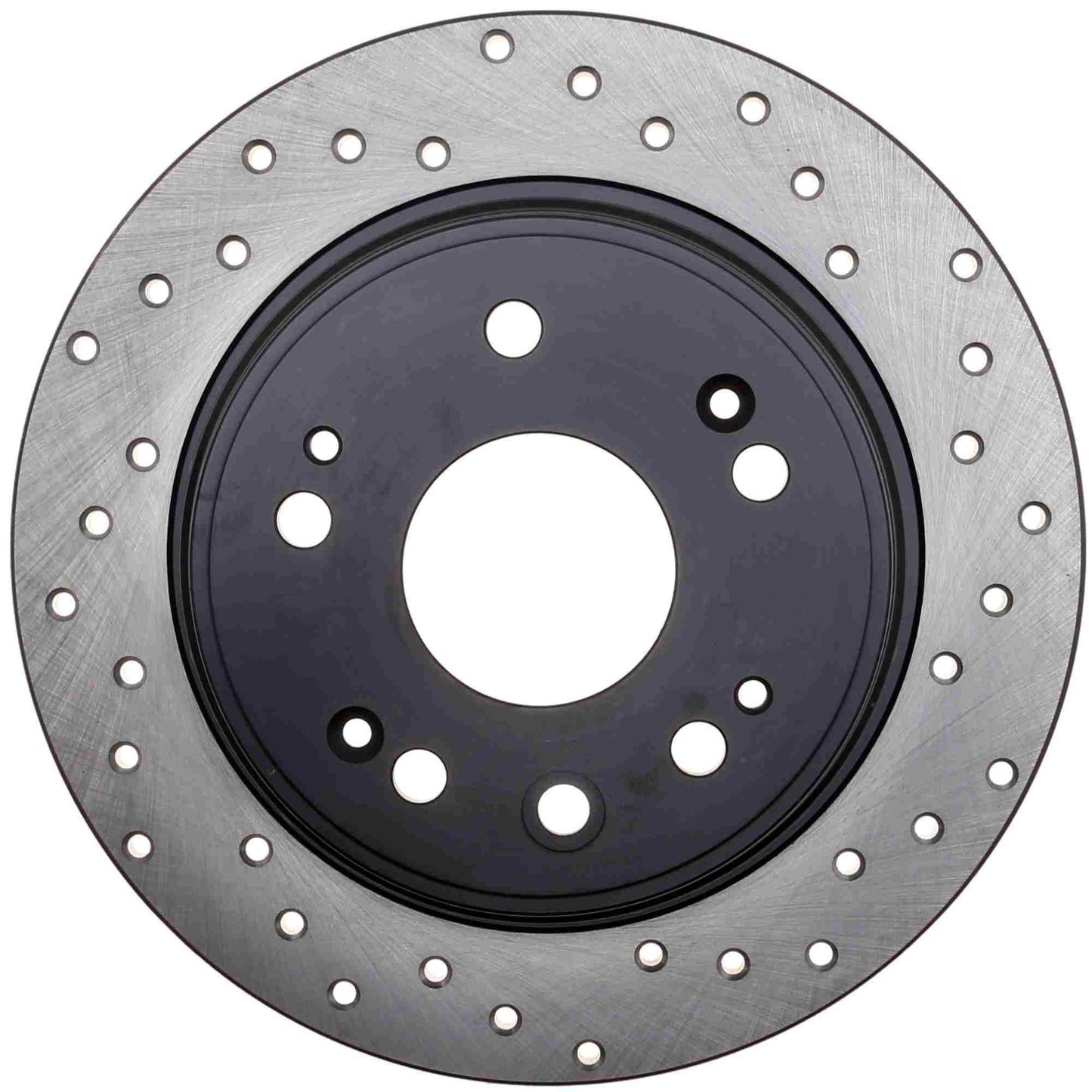 StopTech Sport Cryo Cross Drilled Brake Rotor; Rear Right