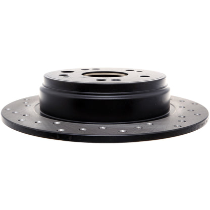 StopTech Sport Cryo Cross Drilled Brake Rotor; Front Left