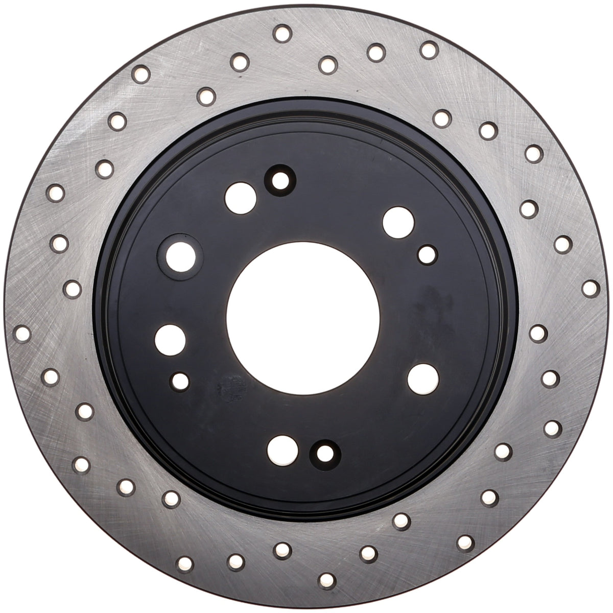 StopTech Sport Cryo Cross Drilled Brake Rotor; Front Left