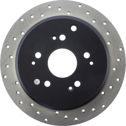 StopTech Sport Cryo Cross Drilled Brake Rotor; Front Right