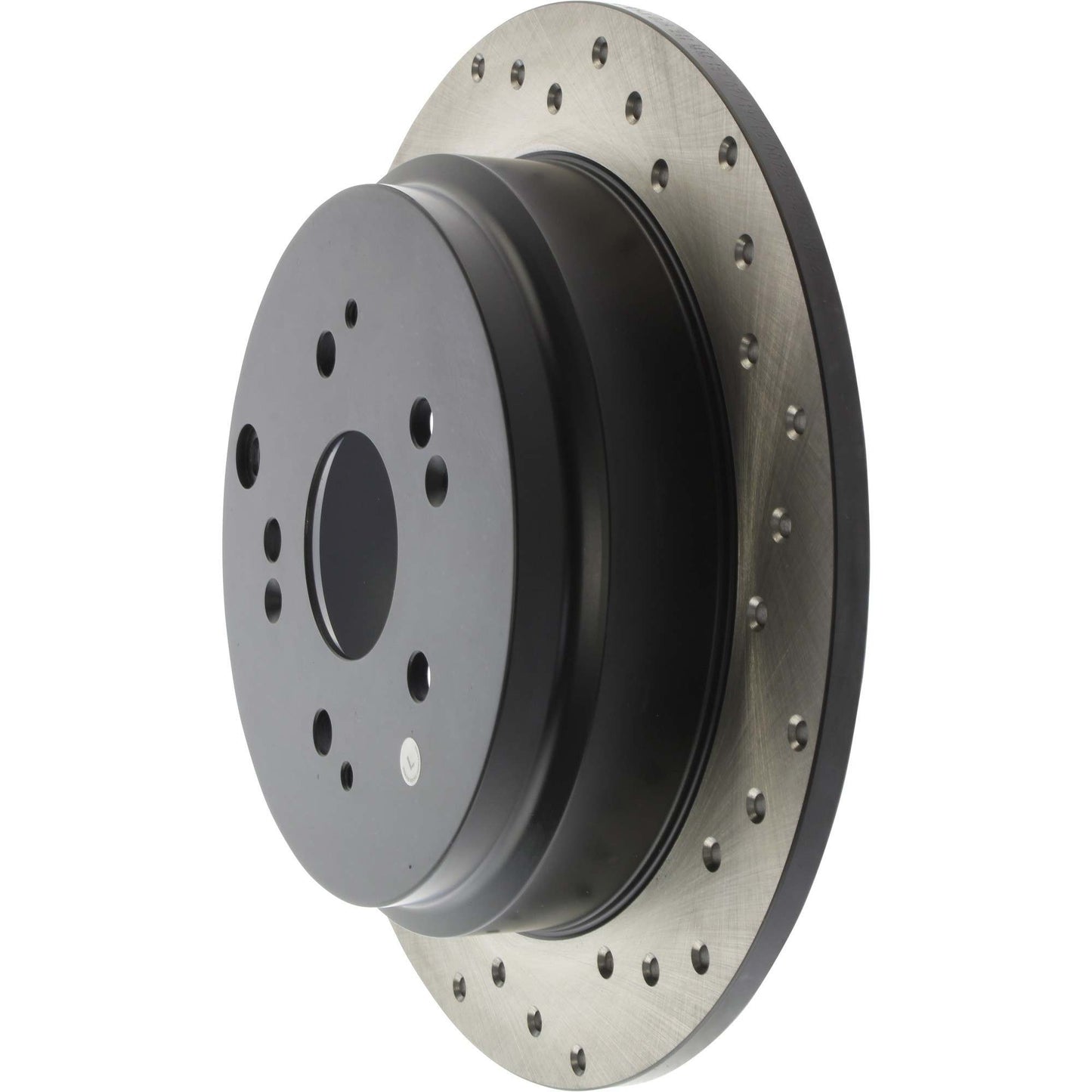 StopTech Sport Cryo Cross Drilled Brake Rotor; Front Right