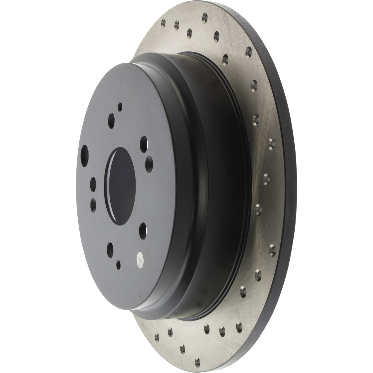 StopTech Sport Cryo Cross Drilled Brake Rotor; Front Right