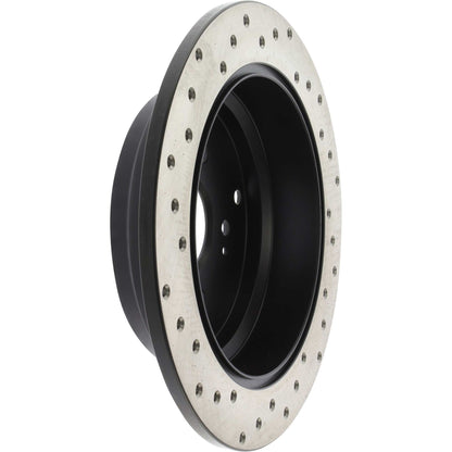 StopTech Sport Cryo Cross Drilled Brake Rotor; Front Right