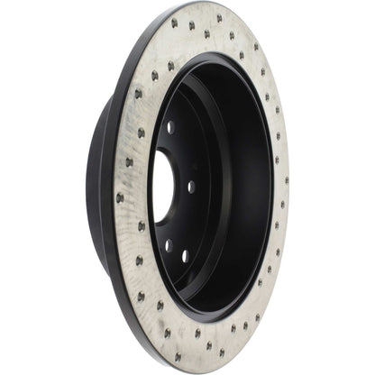 StopTech 16-18 Honda Civic Sport Cryo Drilled Right Rear Rotor 128.40059CR