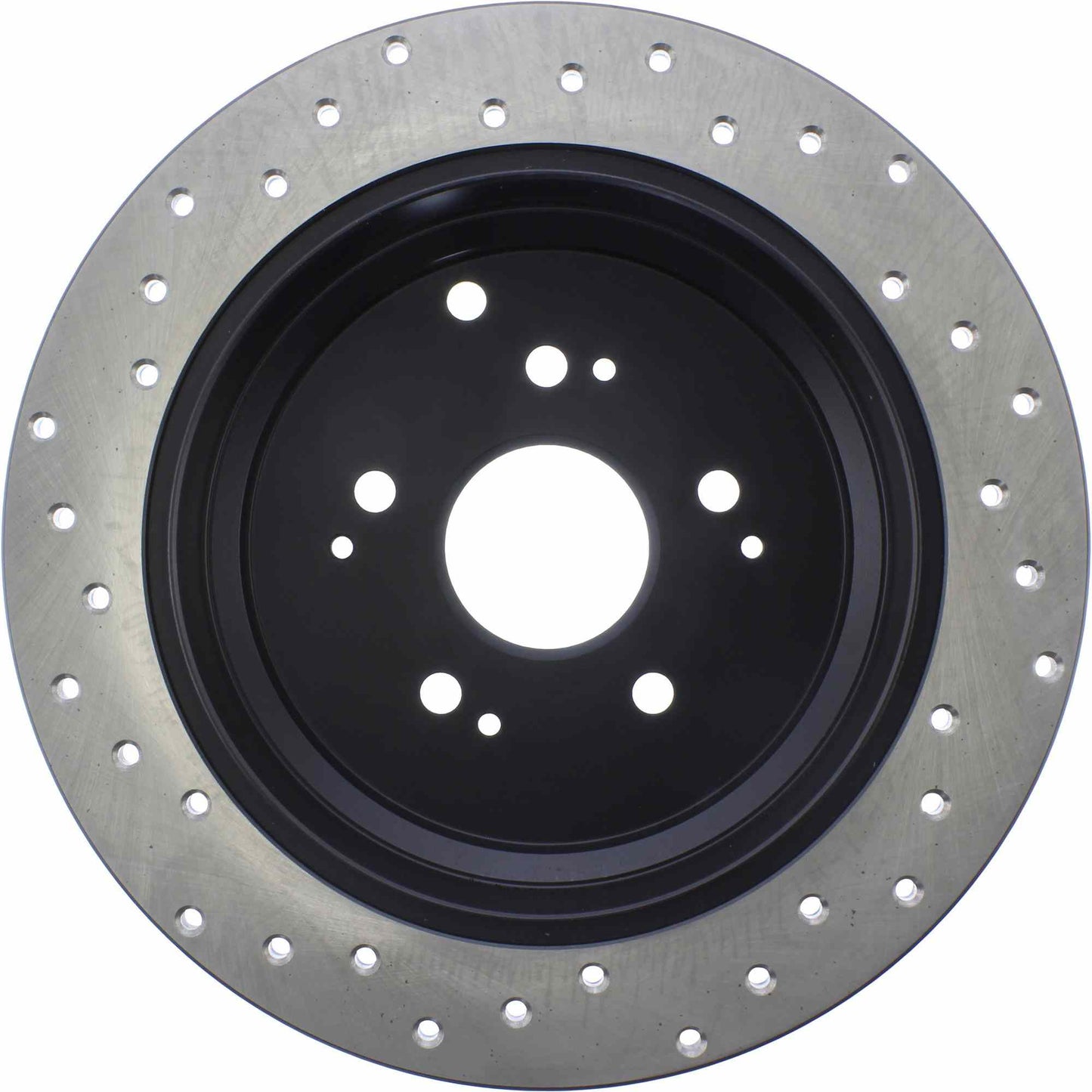 StopTech Sport Cryo Cross Drilled Brake Rotor; Front Right