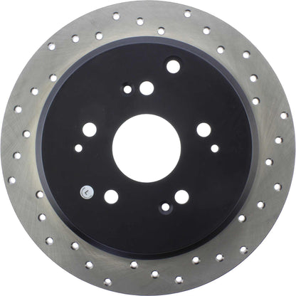 StopTech Sport Cryo Cross Drilled Brake Rotor; Front Right