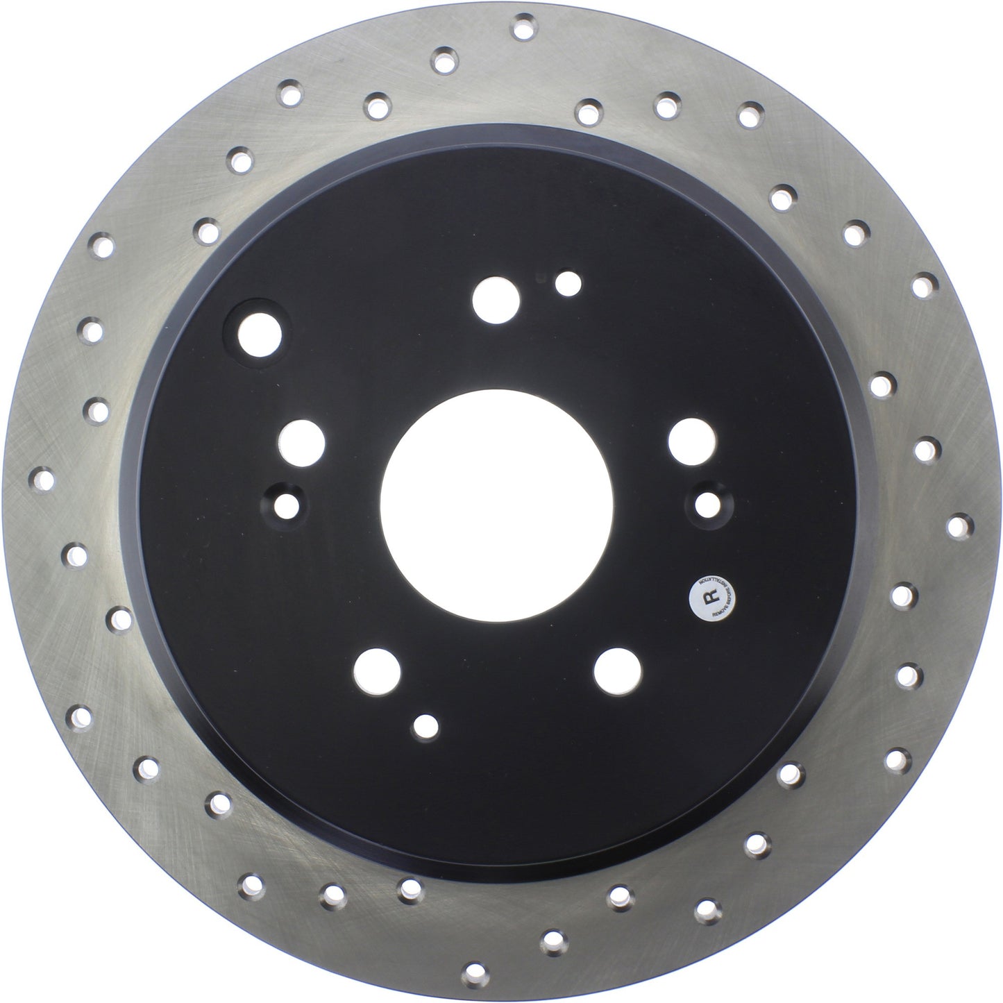 StopTech Sport Cryo Cross Drilled Brake Rotor; Rear Left