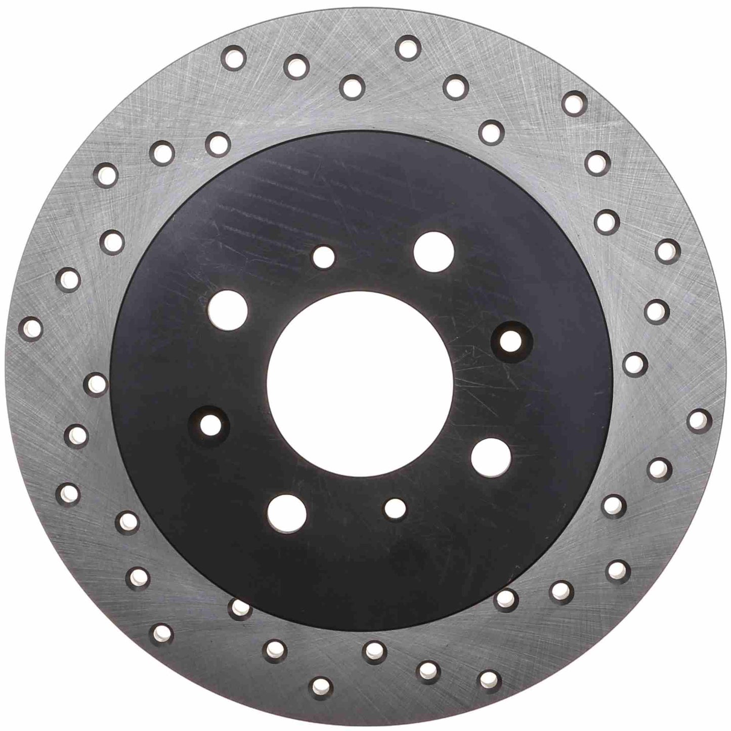 StopTech Sport Cryo Cross Drilled Brake Rotor; Rear Right