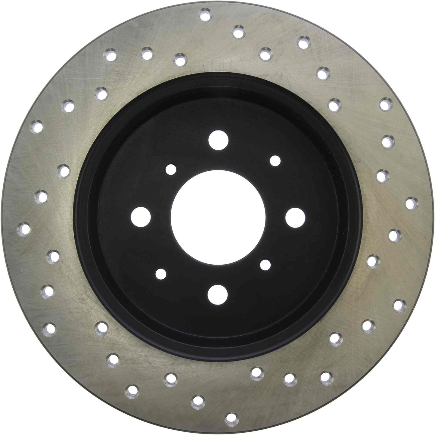 StopTech Sport Cryo Cross Drilled Brake Rotor; Rear Left