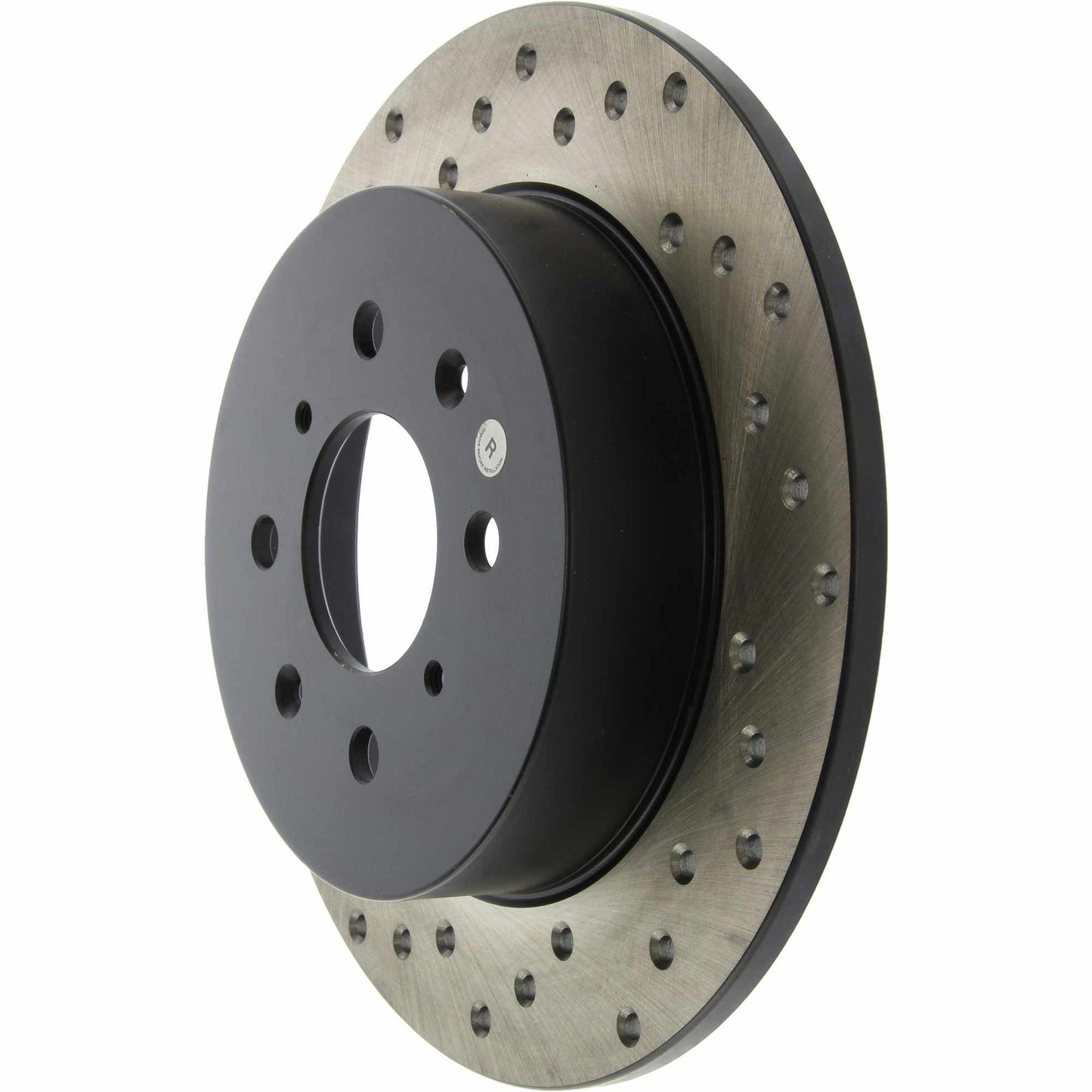StopTech Sport Cryo Cross Drilled Brake Rotor; Rear Left