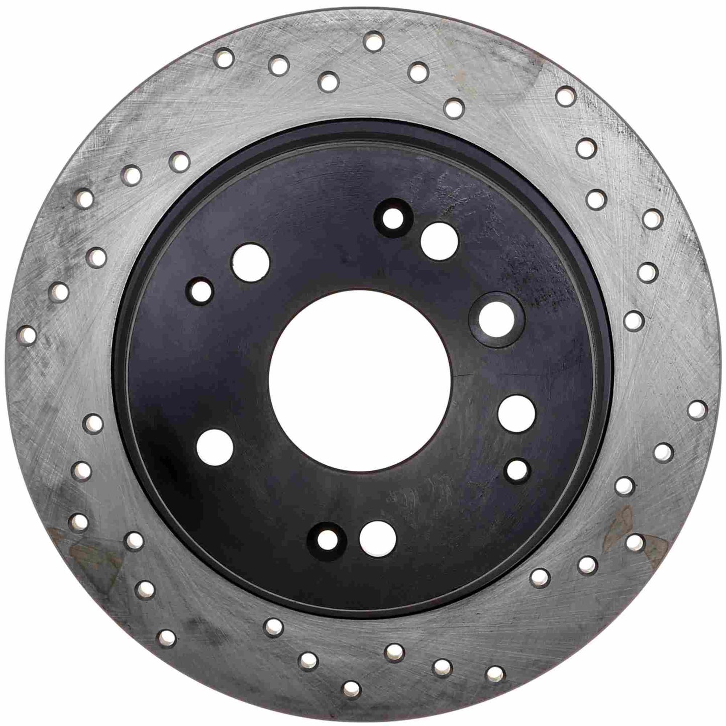 StopTech Sport Cryo Cross Drilled Brake Rotor; Front Right