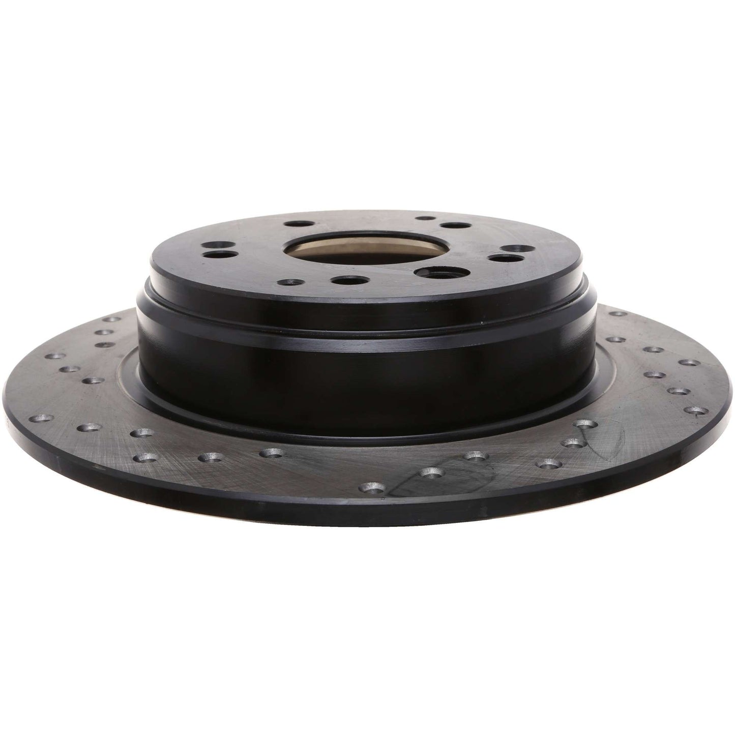 StopTech Sport Cryo Cross Drilled Brake Rotor; Front Left