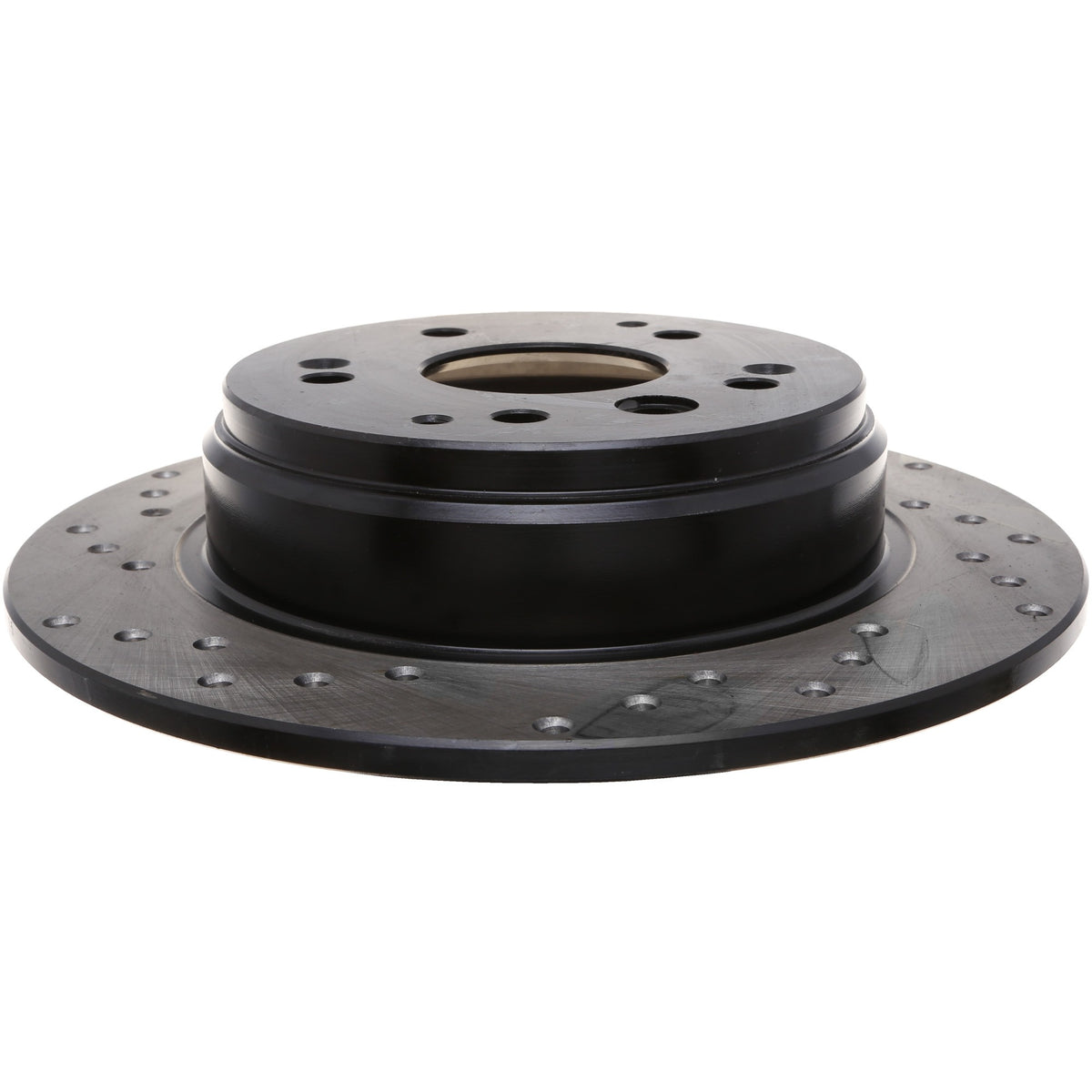 StopTech Sport Cryo Cross Drilled Brake Rotor; Front Left