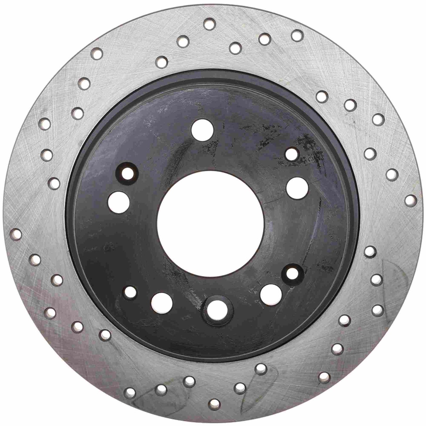 StopTech Sport Cryo Cross Drilled Brake Rotor; Front Left