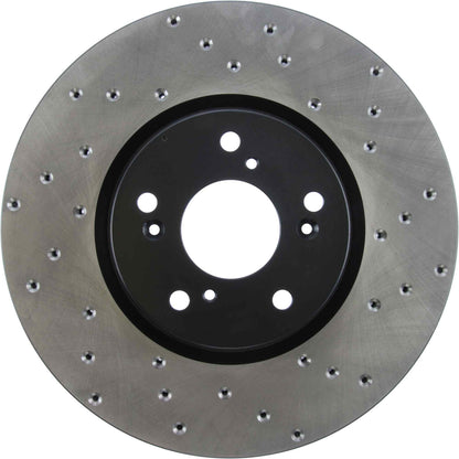 StopTech 04-08 Acura TL/TL-S Brembo Cryo Drilled Left Front Rotor 128.40062CL