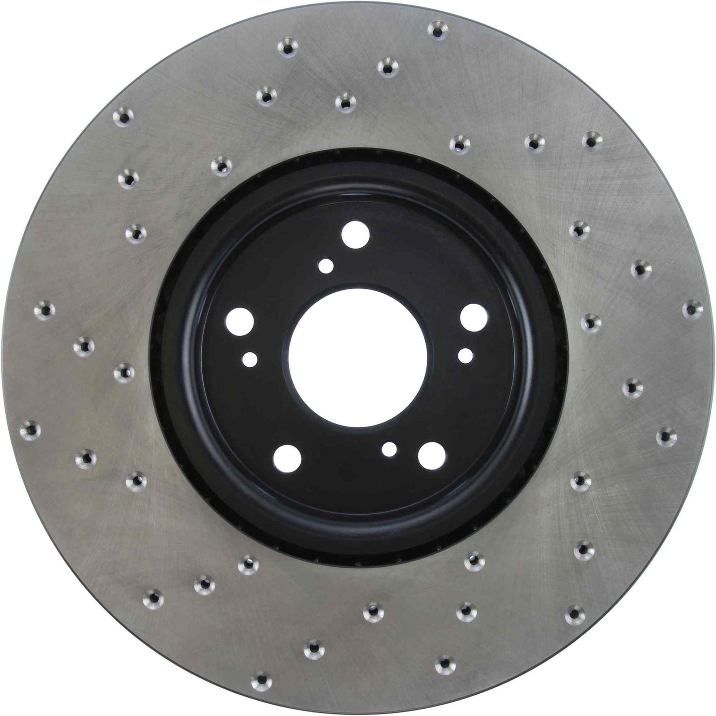 StopTech Sport Cryo Cross Drilled Brake Rotor; Front Right