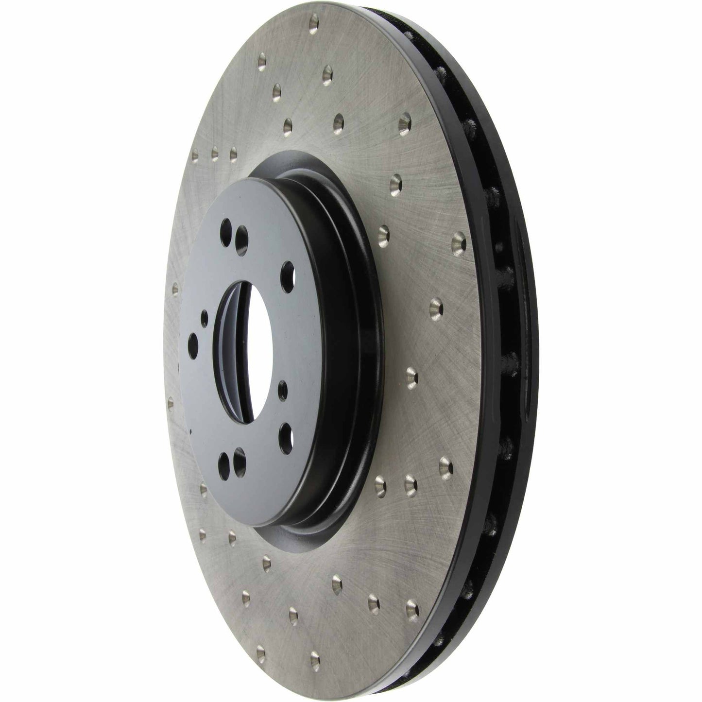 StopTech Sport Cryo Cross Drilled Brake Rotor; Front Right