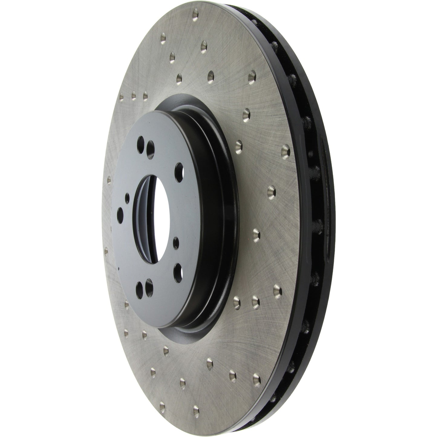 StopTech Sport Cryo Cross Drilled Brake Rotor; Front Right