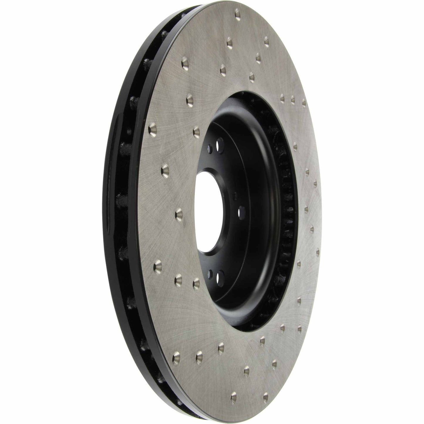 StopTech Sport Cryo Cross Drilled Brake Rotor; Front Right
