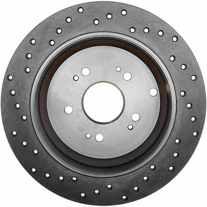 StopTech  Sport Cryo Cross Drilled Brake Rotor; Rear Right