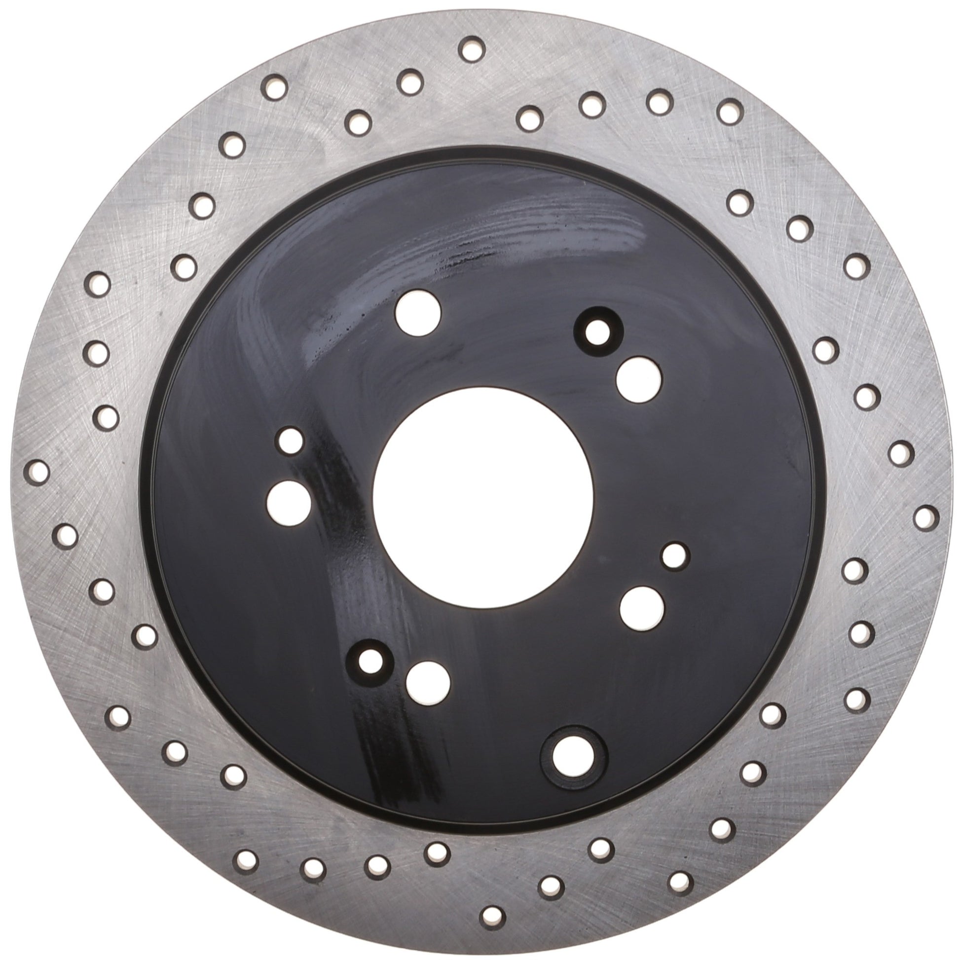 StopTech Sport Cryo Cross Drilled Brake Rotor; Front Left