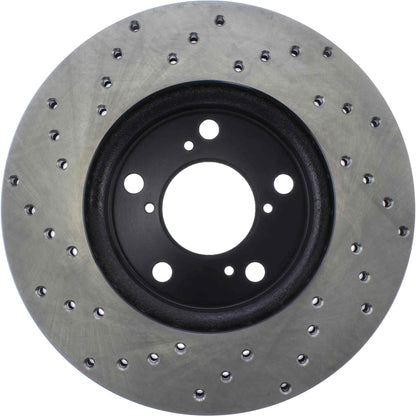 StopTech  Sport Cryo Cross Drilled Brake Rotor; Front Right