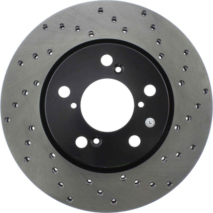 StopTech  Sport Cryo Cross Drilled Brake Rotor; Front Right