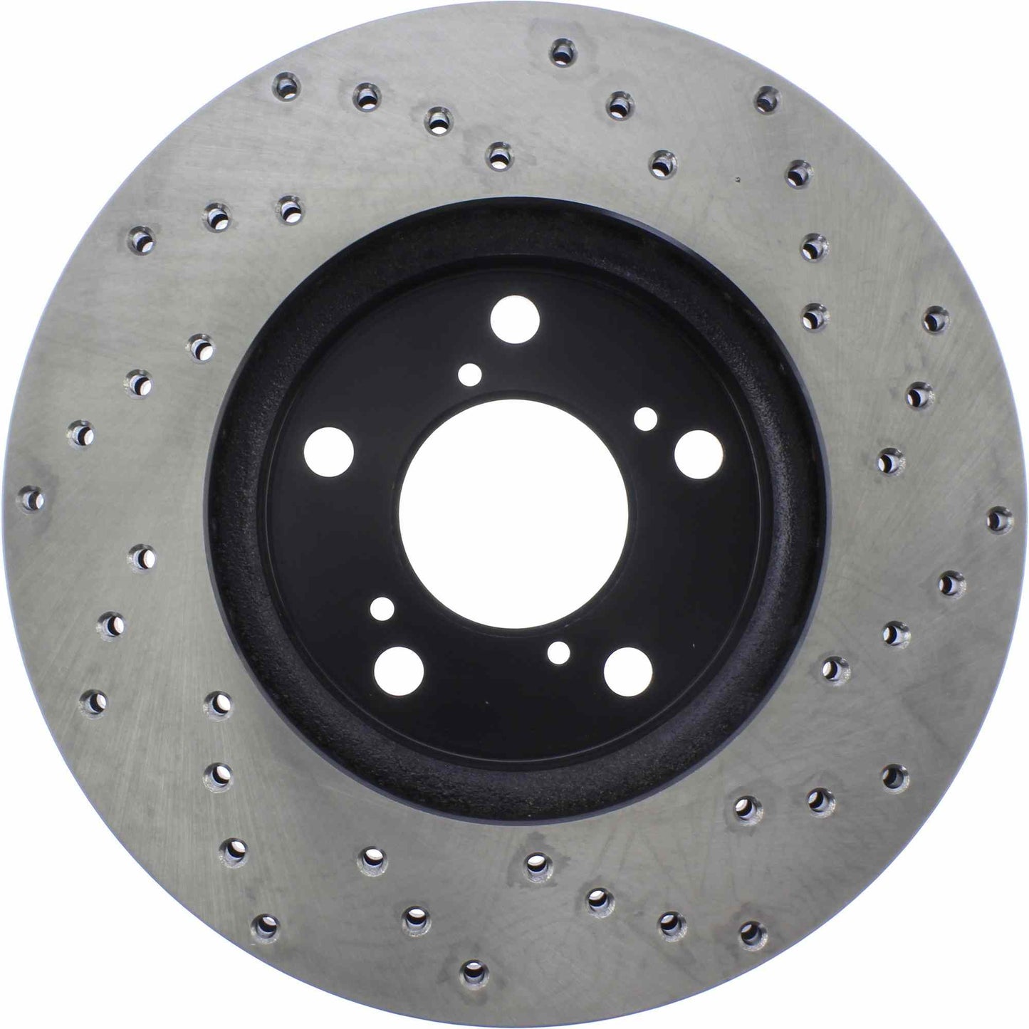 StopTech Sport Cryo Cross Drilled Brake Rotor; Rear Left