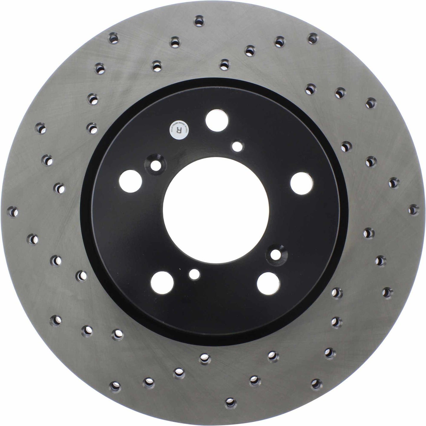 StopTech Sport Cryo Cross Drilled Brake Rotor; Rear Left