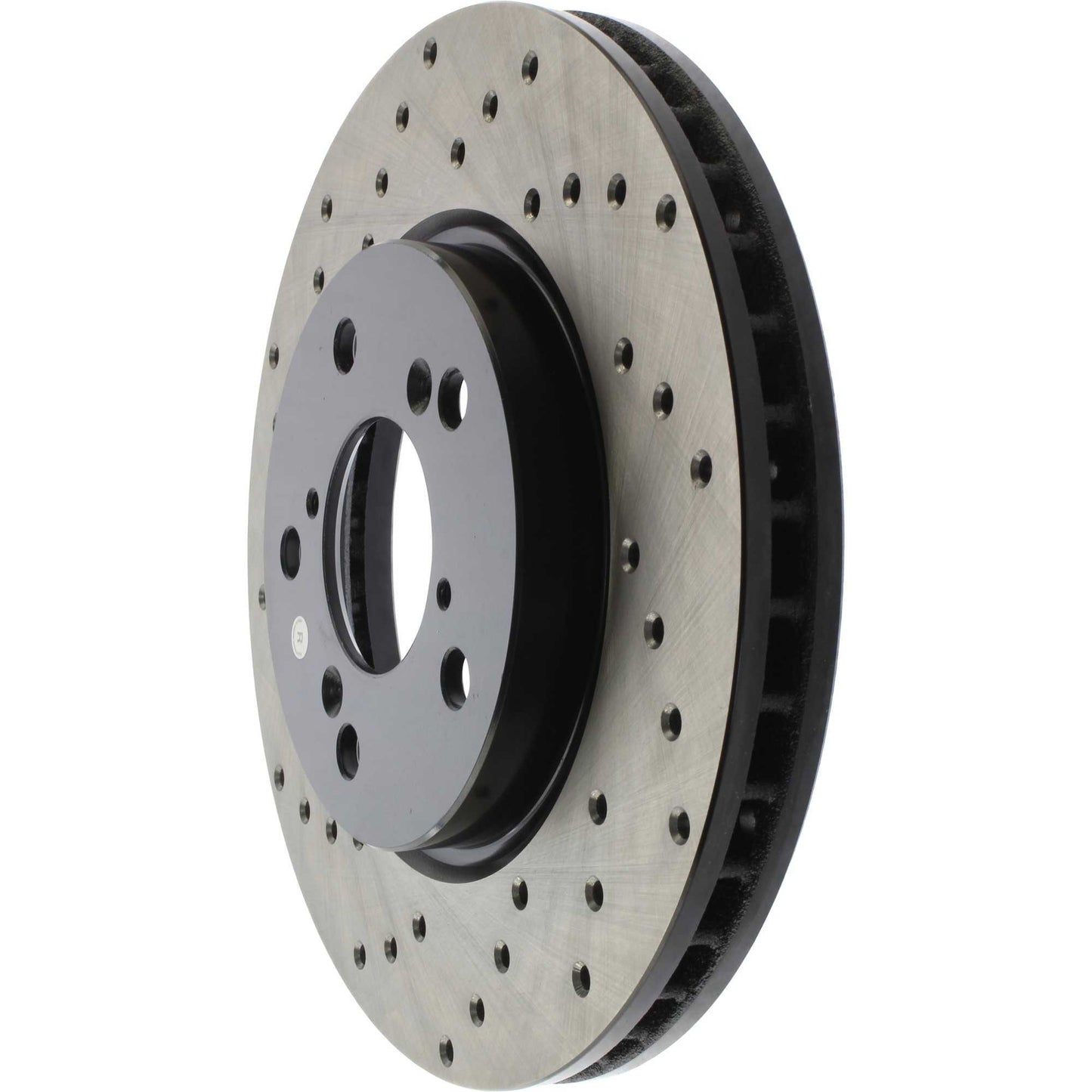 StopTech Sport Cryo Cross Drilled Brake Rotor; Rear Left