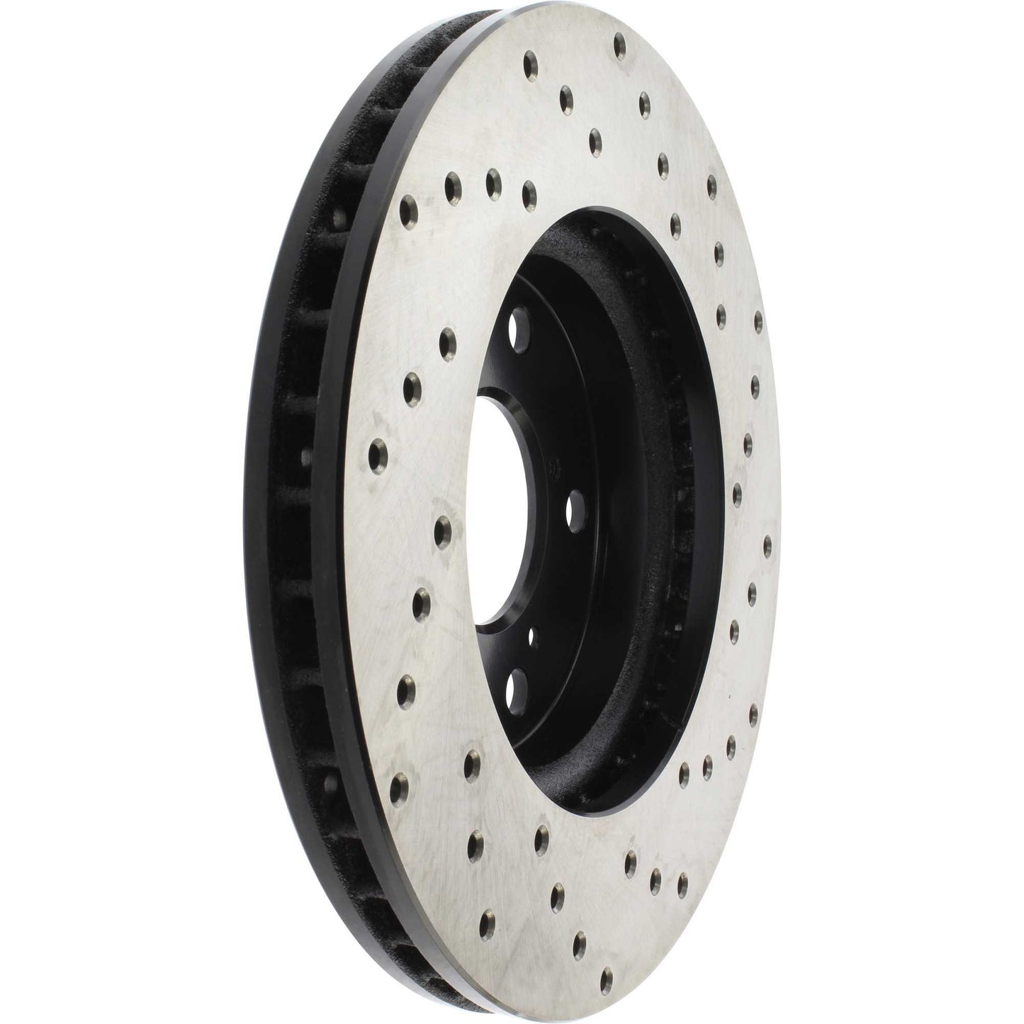 StopTech Sport Cryo Cross Drilled Brake Rotor; Rear Left