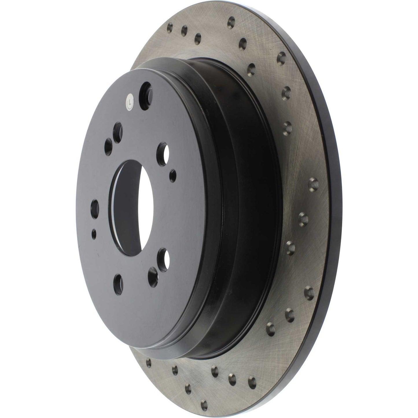StopTech Sport Cryo Cross Drilled Brake Rotor; Front Right
