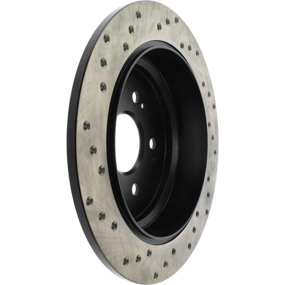 StopTech Sport Cryo Cross Drilled Brake Rotor; Front Right