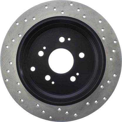 StopTech Sport Cryo Cross Drilled Brake Rotor; Left