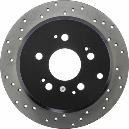 StopTech Sport Cryo Cross Drilled Brake Rotor; Left