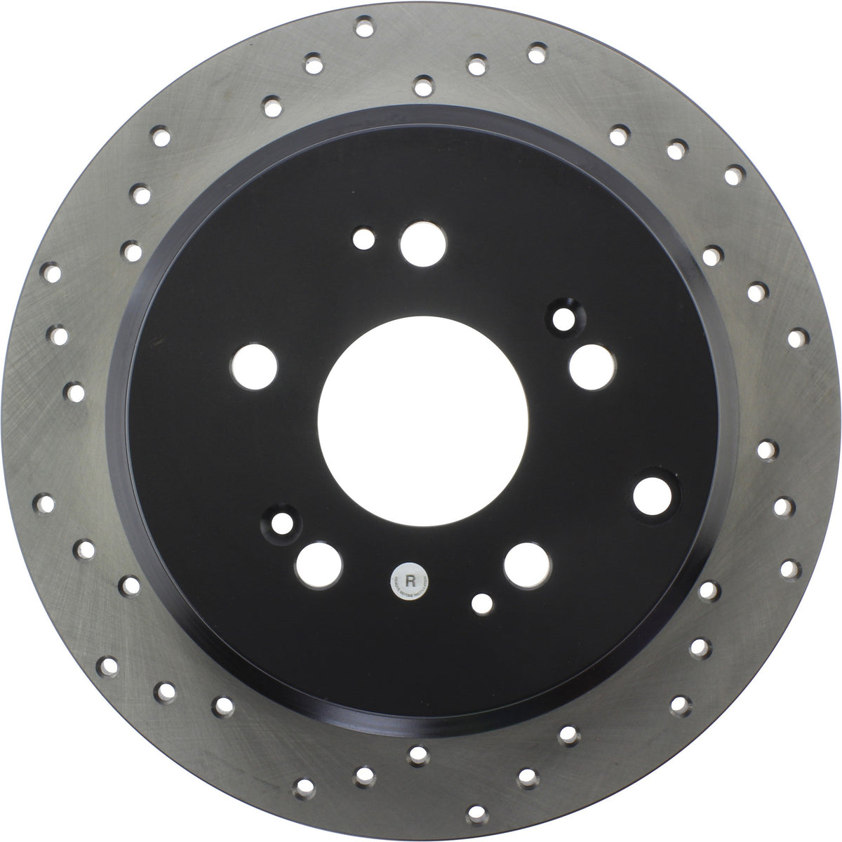 StopTech Sport Cryo Cross Drilled Brake Rotor; Left